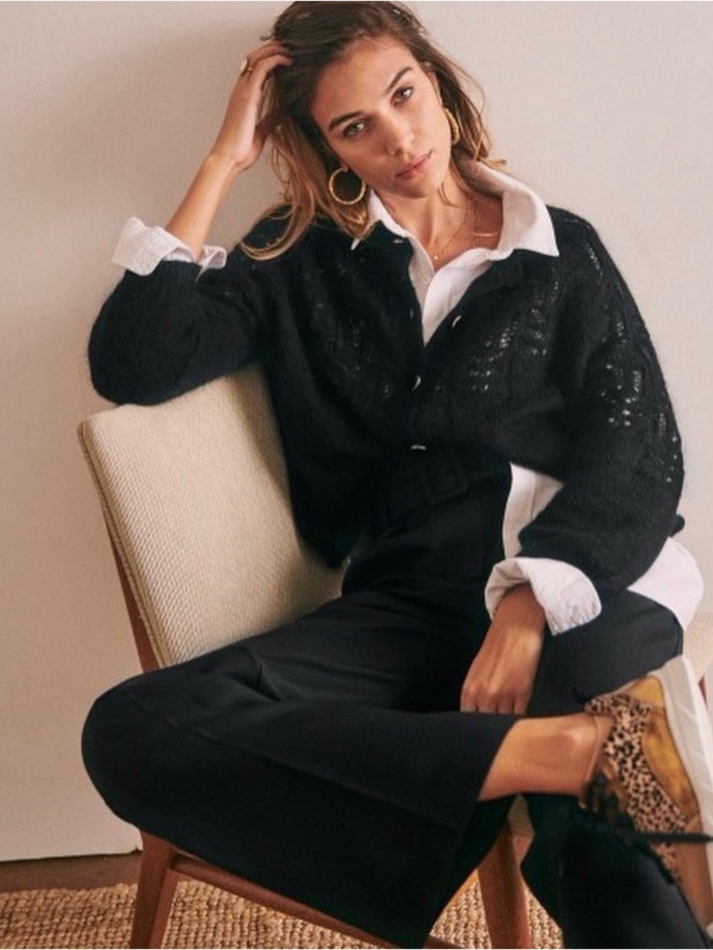Sezane gilet tonio L - Picture 3 of 6